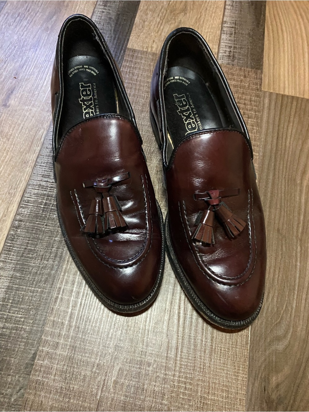 Dexter Men's Cherry Brown Tassel Loafers